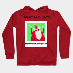 Santa Claus Christmas funny quote Holiday stocking stuffer Gift Hoodie